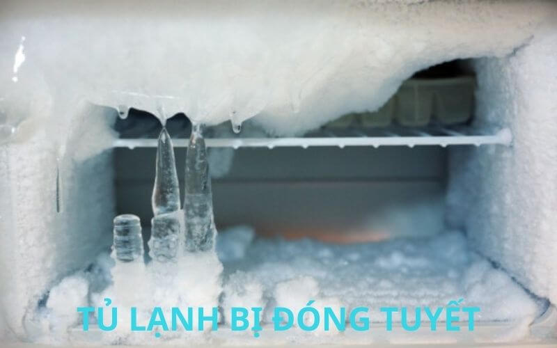 Nguyên nhân tủ lạnh bị đóng tuyết